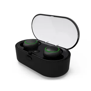Mini Invisible Stereo Bluetooth Earbuds Charging Case