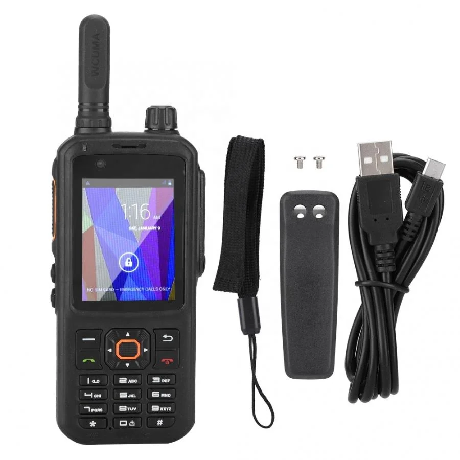 

Best Selling Waterproof IP54 Two Way Radio 3G Bluetooth WIFI Network Radio Sim Card Intercom Radio Smartphone Function T298S, Black