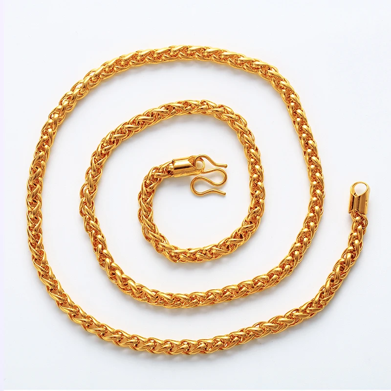 

xuping jewellery simple design high quality men's chains necklaces