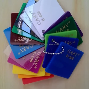 custom laser cut clear acrylic squares