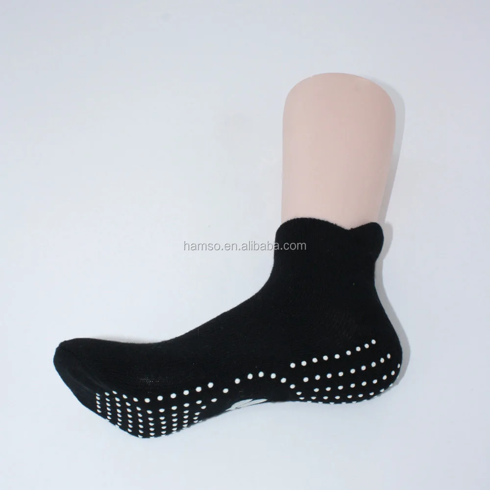 

Black fitness custom trampoline Socks, Black or customized color
