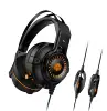 Hot Selling 7.1 USB Simulated Vibration Gaming Headset with LED Light