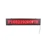 super clear advertising running/scrolling message/text indoor P7.62 unicolor/single color led counter display panel hot