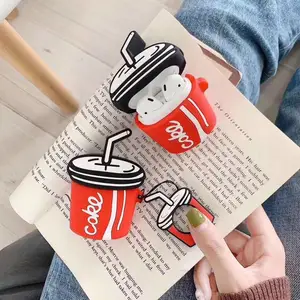 3D Cute Cartoon Silicone Case AirPods Charging Headphones