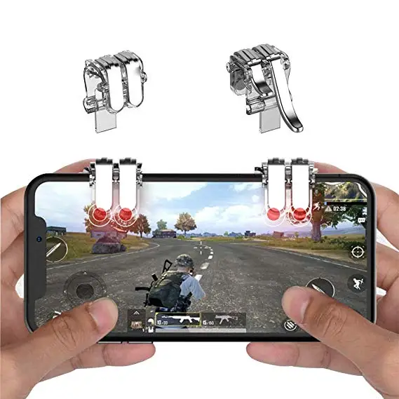 

Mobile phone trigger 6 fingers joypad pubg game controller buttons