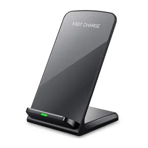 10W Fast Charging Wireless Charger Pad Stand for Galaxy Note 8/5 S9/S9 Plus Desktop Wireless Charger