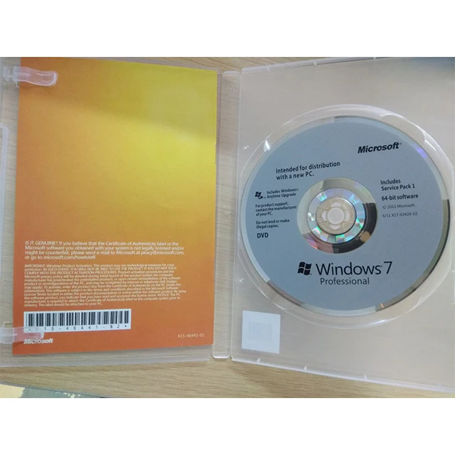 

OEM Win ULT 7 64-BIT English 1PK DSP OEI DVD OS Software