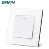 SRAN wall electrical push 1 gang 2 way 16A white series light switch european standard Electric switch