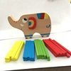 New Design Customized Type Preschool Education Math Game Toy Wooden Elephant Balance Toy