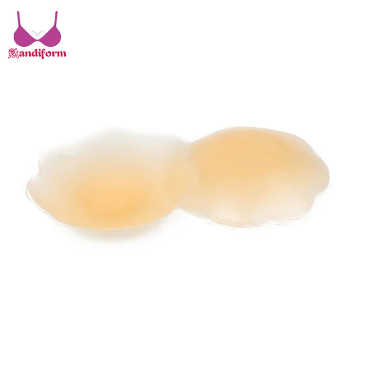 

Flower shape super sexy silicone open nipple bras pasties nipple cover silicone breast covers