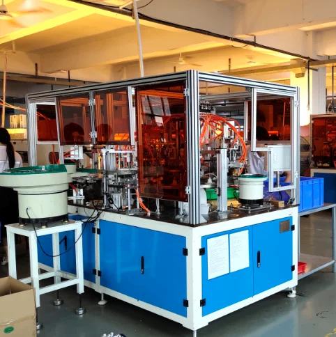 
automatic led bulb assembly machine from tiema automation 