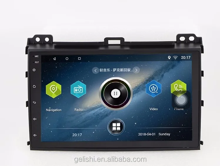 Android Touch Screen Car Dvd Payer For Toyota Land Cruiser