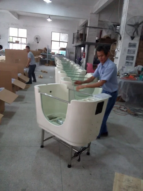 
Dog SPA Machine Pet Plastic Bath Tub Washing Machine Bubble Tub H-118 