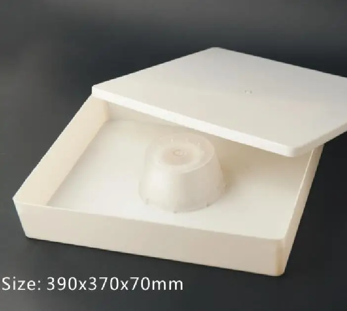 Beekeeping Equipments Honey Bee Feeder Plastic White Bee Feeder