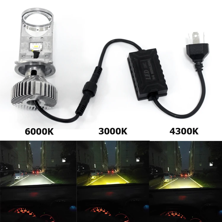 Y6 led h4 mini led lens