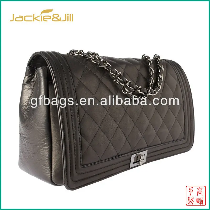 luxury ladies handbag Quilted Leather Clutch Vanity shoulder Bag for women 2020  purses and handbags chain girls bags
