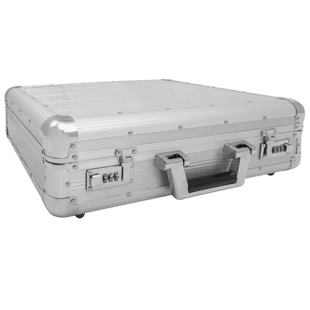 Aluminum Briefcase Tool Box Aluminum Flight Case Portable Aluminum Tool