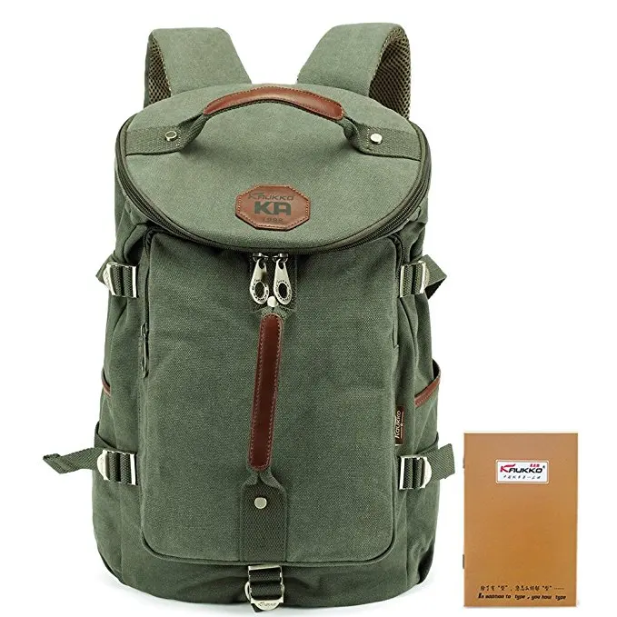 Free Sample Multipurpose Canvashiking Travel Shoulder Daypack Bag ...
