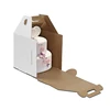 Hot Sale Manufacture Lower Price Custom Packaging White Tall Wedding Cake Box