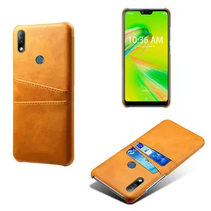 Leather Back Cover Case Card Slots Asus Zenfone Max Plus M2