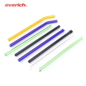 Image of wholesale everich high quality fashion hot sale bpa-free best sports glass straw for water bottle or tumbler factory