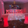Wedding decoration centerpieces lights, 4ft mr & mrs led light up marquee letters for party decoration wedding