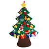 Free hanging knitted fiber felt ornaments, 3mm thick Christmas tree custom wholesale wall ornaments