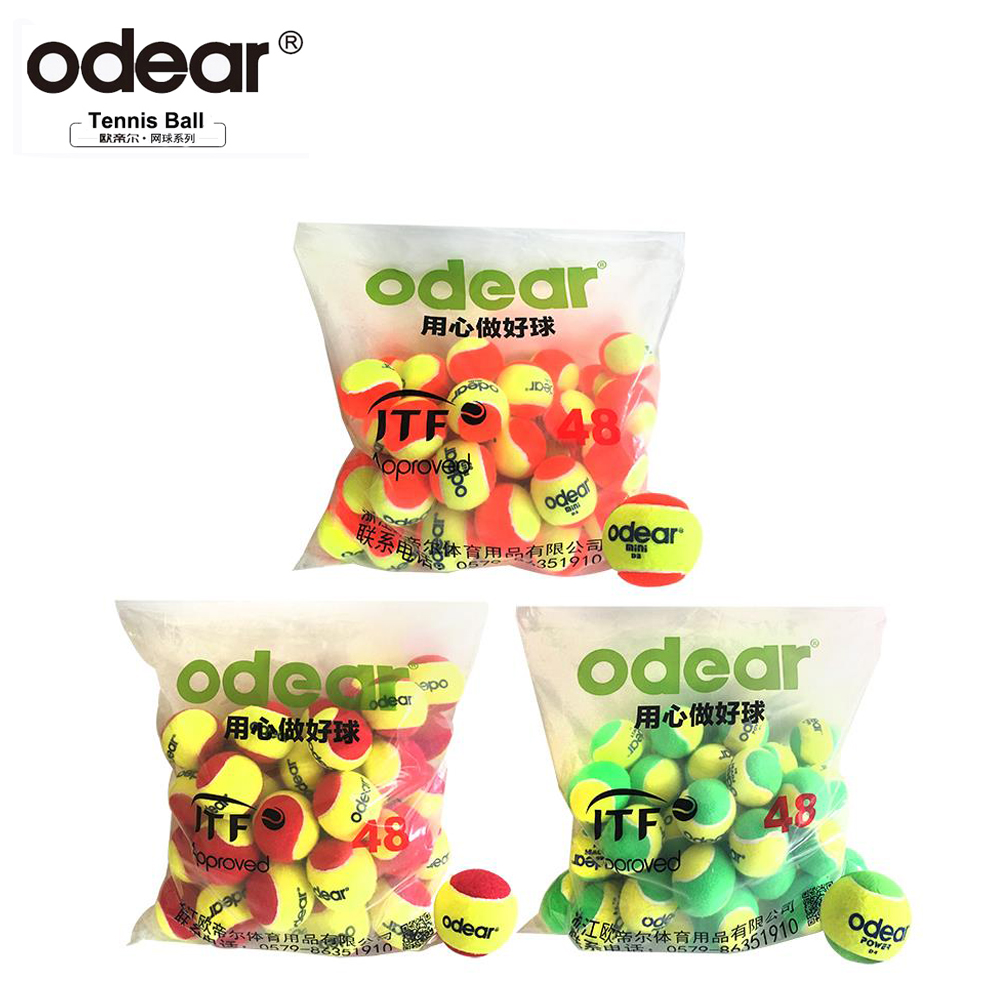 

Odear Junior Stage 2 Orange Tennis Ball Beach Tennis Ball, Yellow, orange