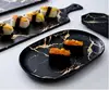 lekoch Creative Marble Stripe Ceramic Pizza Plate Cookware Porcelain Sushi Tableware wholesale
