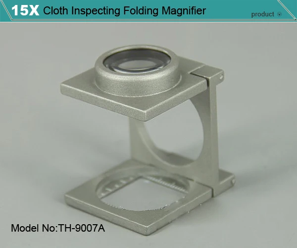 15x Folding Metal Loupe Fiber Optic Magnifier For Printers Buy Fiber