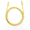 Best Category 6 Patch Cord Cable Computer Use Internet Cable RJ45 Connector 3 Meter Yellow Color Cat 6 UTP Data Cable