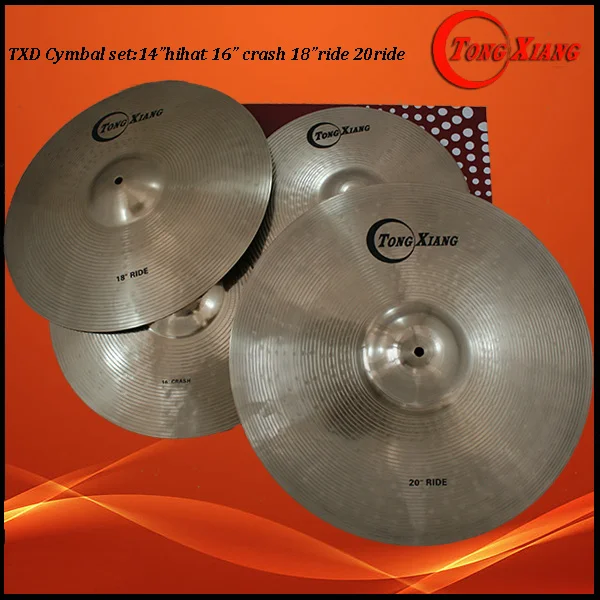 B20 Material Cymbal Set With Button For Drum Set Cymbal Buy Button