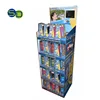 customized bottles display for shop mall, pop vacuum flask display with Lcd screen,cell phone accessory display stand
