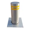 Stainless steel hydraulic rise bollard parking system with remote control telescopic bollard