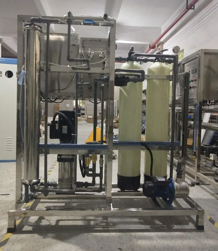 High Efficient 250lph Ro Pure Drinking Water Making Machine With Ce