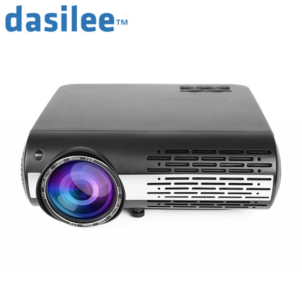 

Dasilee native hd text clear 1080P 10000 lumen projector for education, Black or white