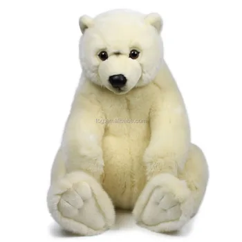 white bear doll