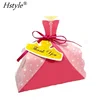 New Design Colorful Paper Material Wedding Candy Box Packing Boxes PB226