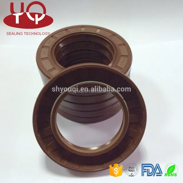 brown viton/fkm/fluoro rubber tc front crankshaft