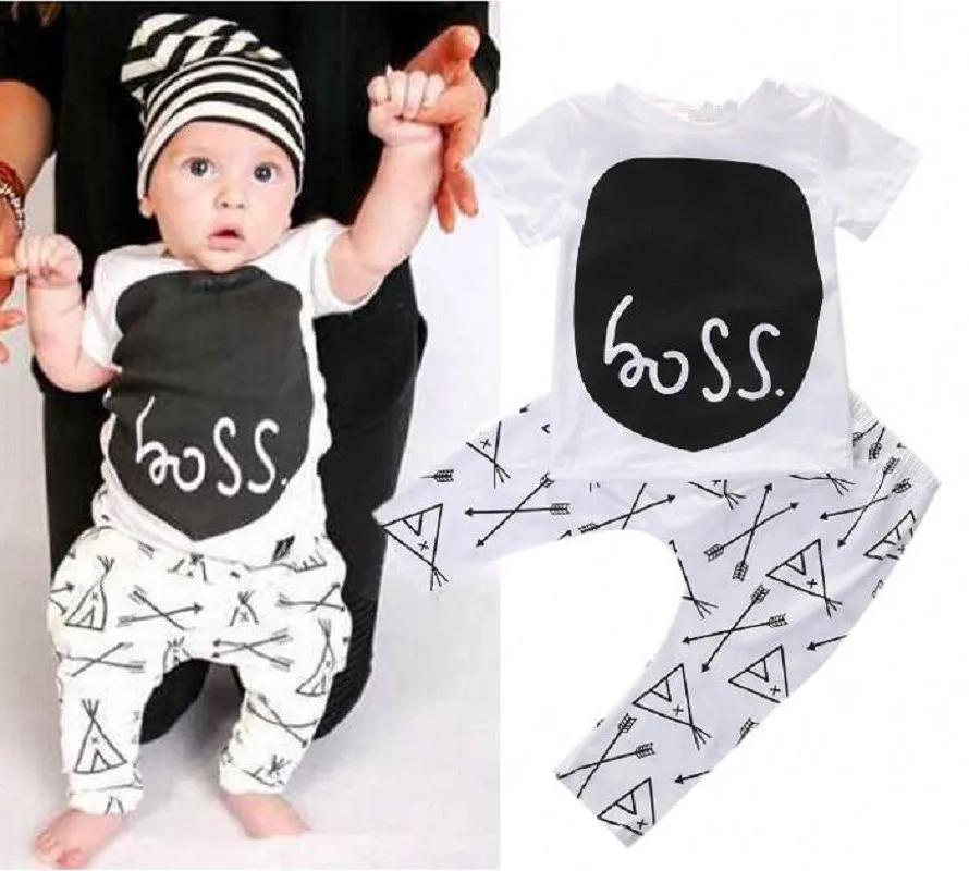 

Fashion Kids Clothes Set Baby Summer Clothing Set Cotton Baby Clothing Set, White