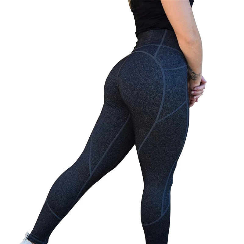 

Sexy Push Up Black Leggings Women Fashion High Waist Workout Polyester Leggings Jeggings Slim Sporting Leggings, Black,red,army green,dark grey,light purple,customized upon request