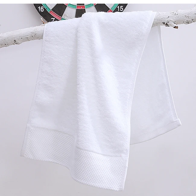 Super Absorbent 70x140cm Hilton Hotel Bath Towel 600gsm Plain 16s/1