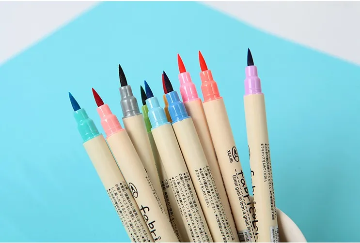 Kinderpaleis Flash Veeg Fabricolor Write Brush Pen Color Calligraphy Marker Pens Set With Soft Tip  - Buy Fabricolor Pens,Write Brush Pen,Calligraphy Marker Pens Product on  Alibaba.com