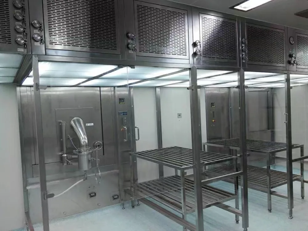 product-SS 316 stainless steel air clean shower room for packing room-PHARMA-img-1