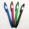Novelty stylus top cute design plastic ball point pen