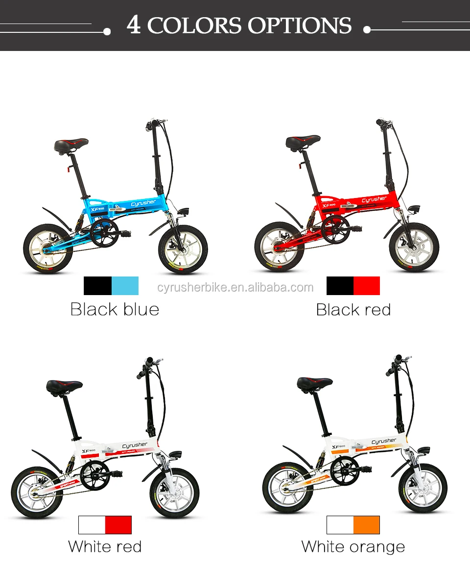 cyrusher folding bike