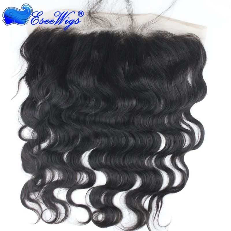 

Virgin Brazilian Hair Lace Frontal Closure Body Wave 13x4 human hair lace frontal bleached knots