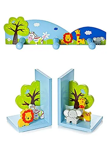 safari animal wall hooks