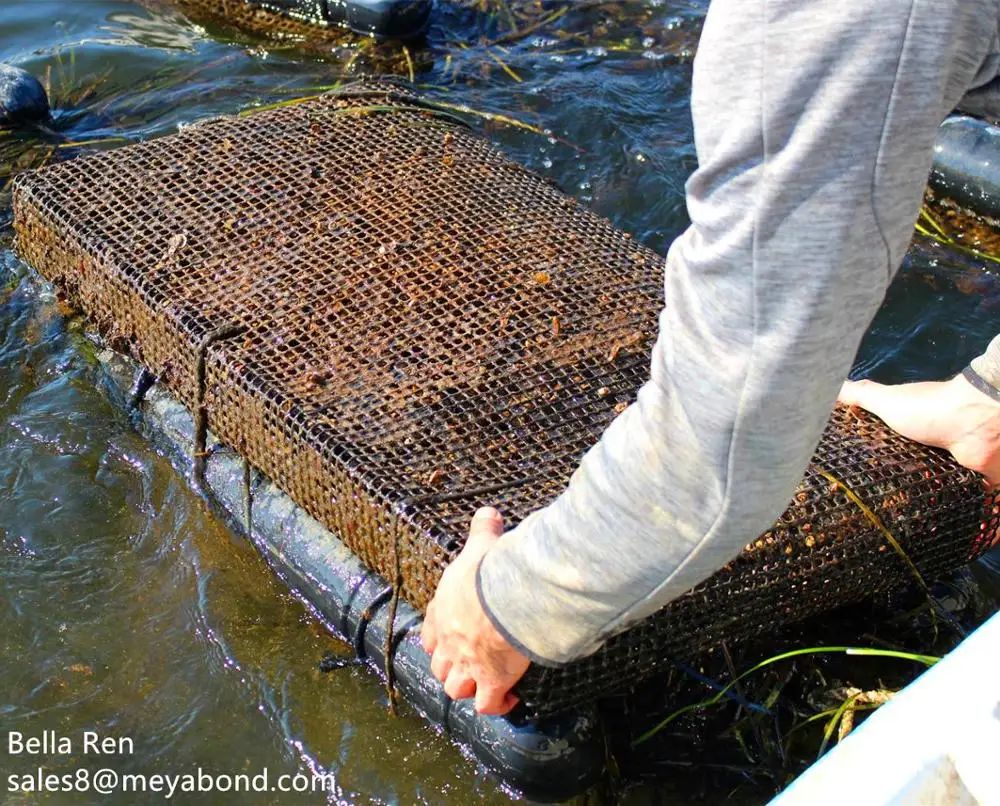 
Pure PE Aquaculture netting for Oyster breeding bags and boxes 