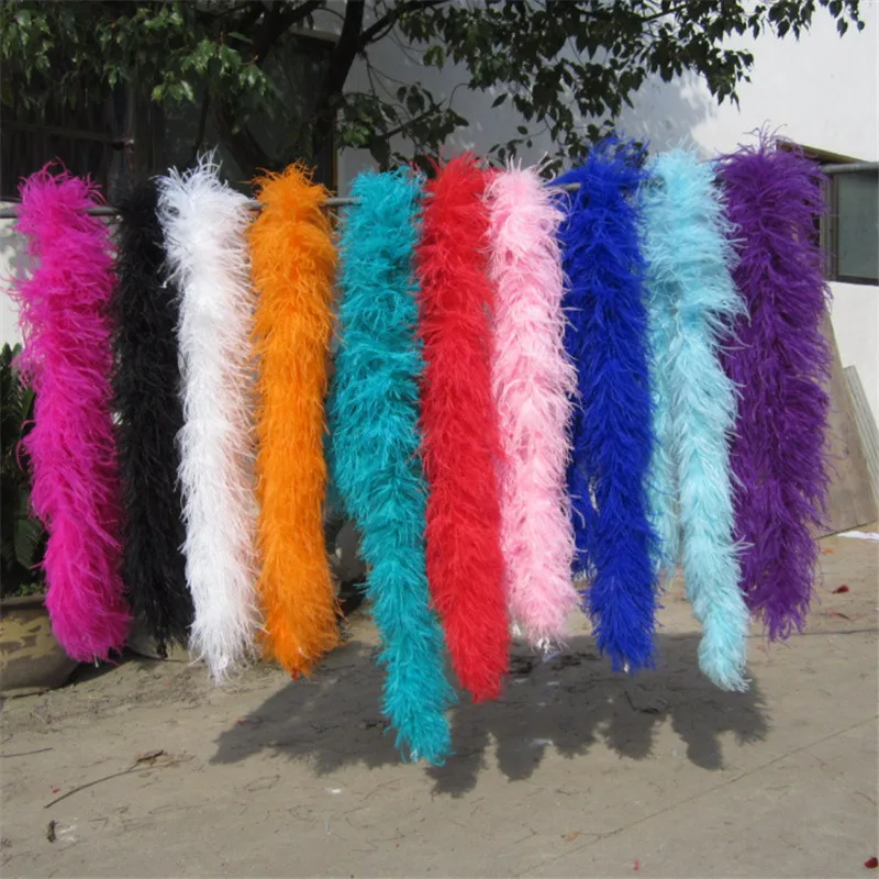 Guirlande boa Plume - Plusieurs coloris - grossiste décoration plume